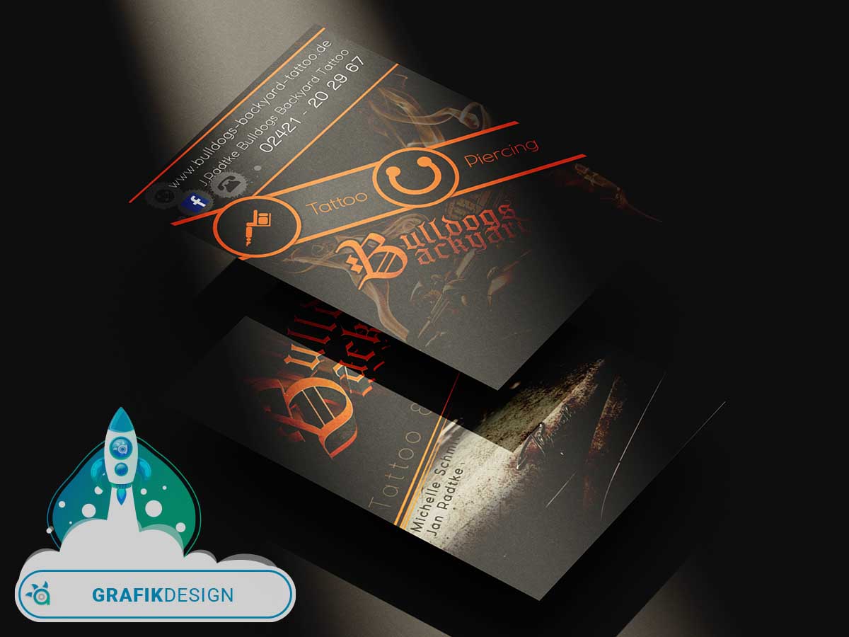 Grafikdesign - Flyer 2-seitig